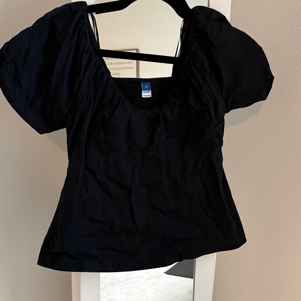 Old Navy Midnight Black Women's Blouse